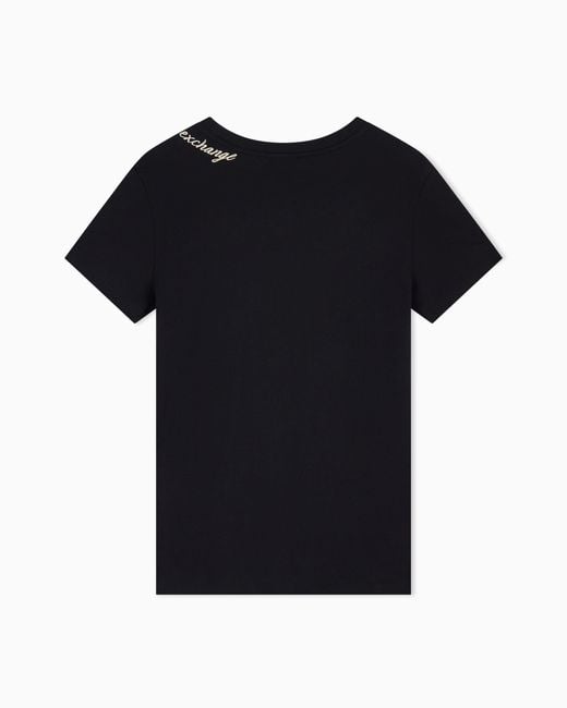 ARMANI EXCHANGE Black Regular T-Shirt