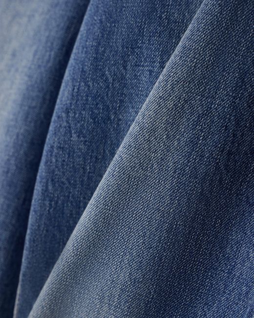 ARMANI EXCHANGE Blue Oversized Fit Five-Pocket Pants