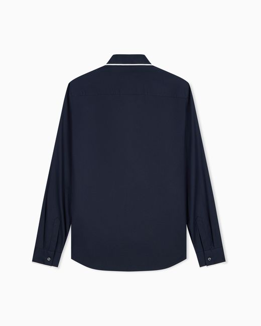 ARMANI EXCHANGE Blue Shirt Slim Fit for men