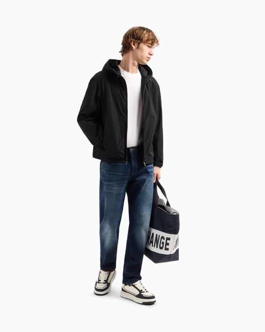 ARMANI EXCHANGE Jacke Mit Kapuze Und Taschen in Black für Herren