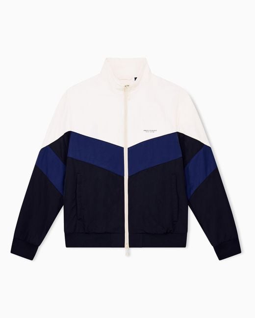 ARMANI EXCHANGE Blue Blouson Jacket for men