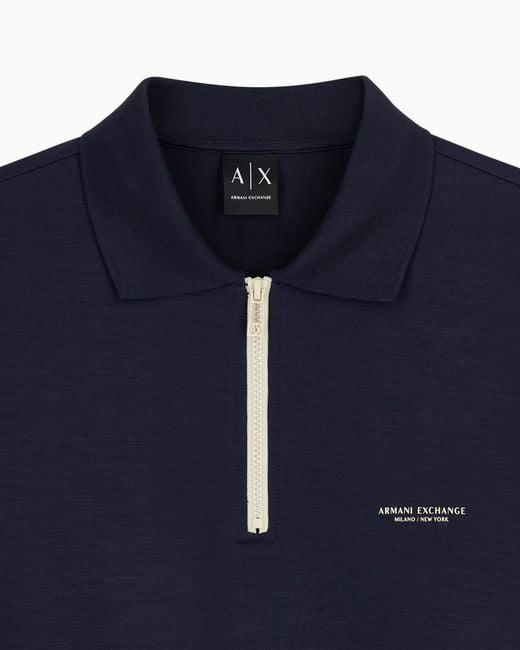 ARMANI EXCHANGE Blue Sweatshirt for men