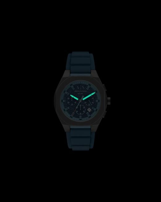 ARMANI EXCHANGE Blue X Sync Quartz Chronograph Watch for men