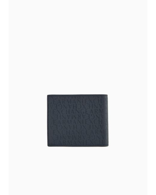 Portefeuille Avec Logo Intégral Armani Exchange pour homme en coloris Blue