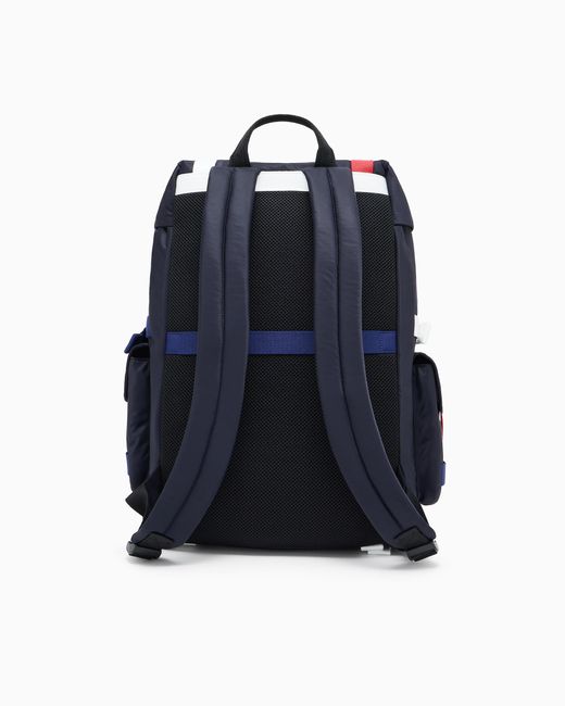 Armani Exchange Blue Velvet Backpack Buy Armani Exchange Men main image 3