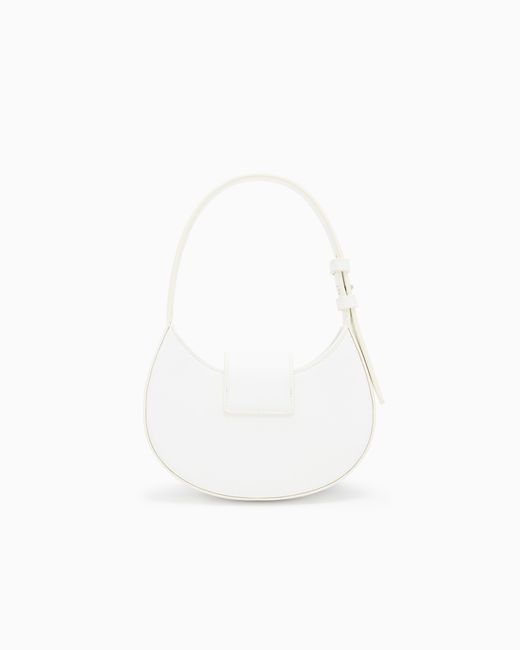 ARMANI EXCHANGE White Mini Bag With An Outside Coating