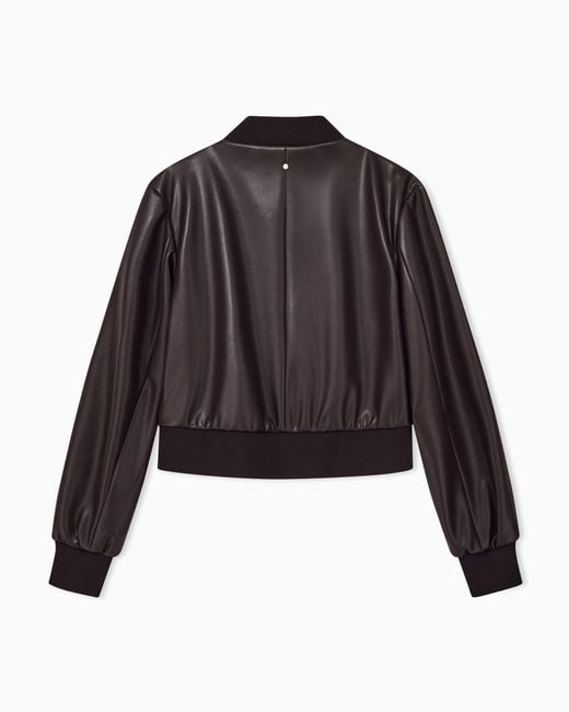 ARMANI EXCHANGE Black Blouson Jacket