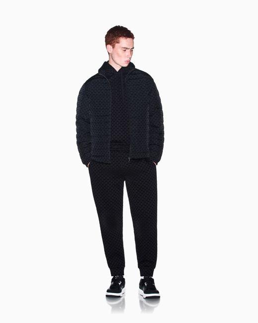 ARMANI EXCHANGE Blue Down Jacket for men