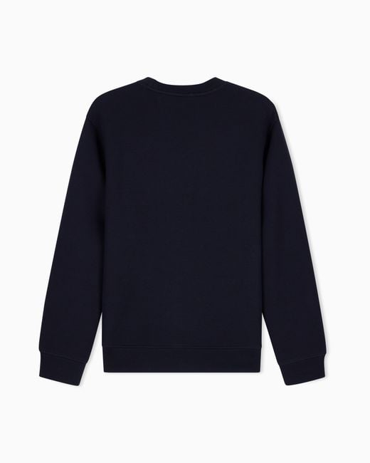 ARMANI EXCHANGE Blue Sweatshirt for men