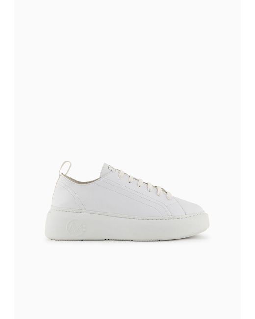 Armani Exchange White Sneakers