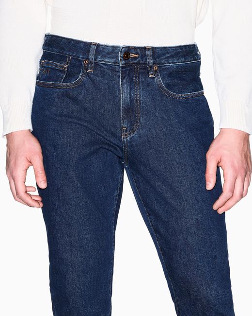 ARMANI EXCHANGE Blue Slim Jeans for men