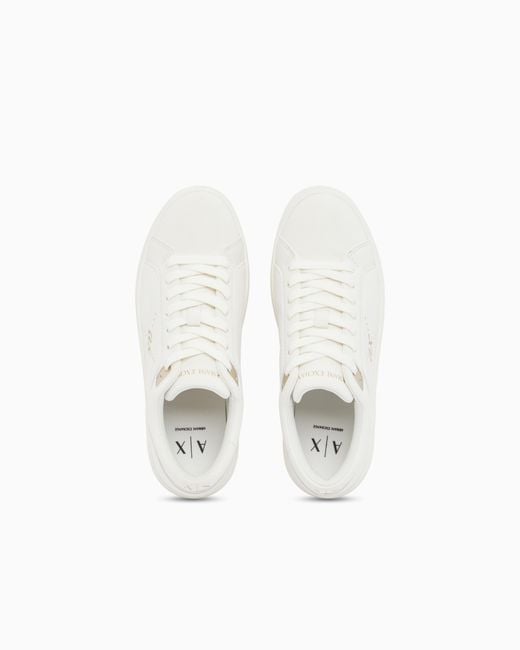ARMANI EXCHANGE White Sneakers