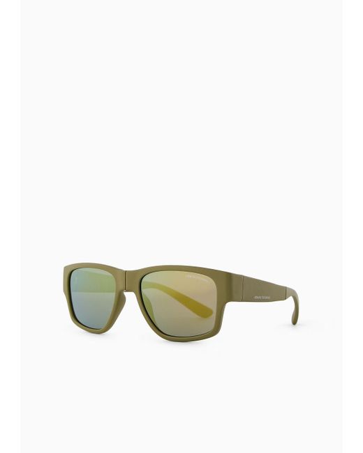 Armani Exchange Green Sunglasses for men