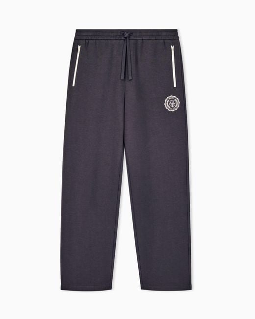 ARMANI EXCHANGE Blue Relaxed Trouser for men