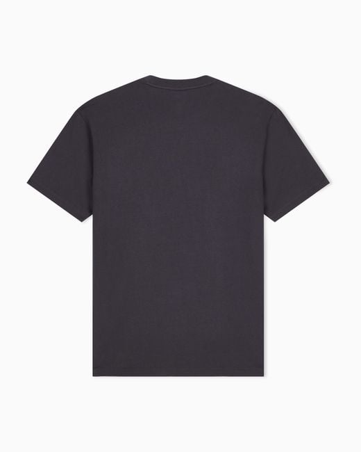 ARMANI EXCHANGE Black Regular T-Shirt for men
