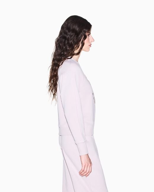 ARMANI EXCHANGE Pink Sweatshirt