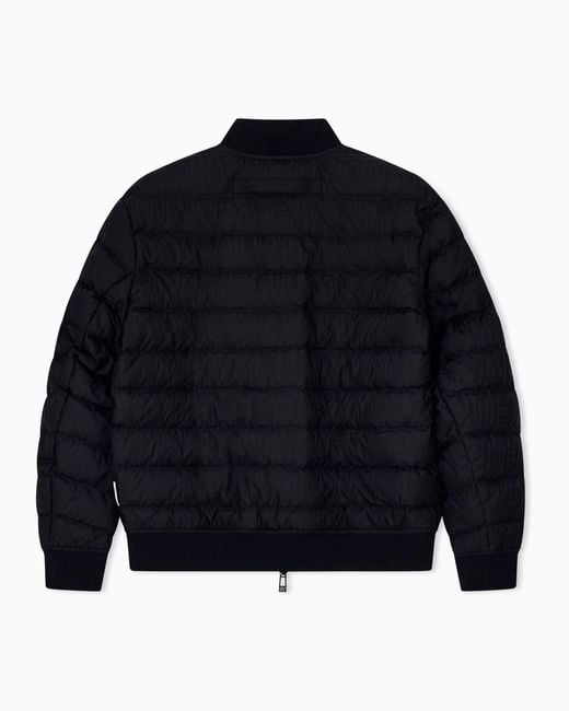 ARMANI EXCHANGE Blue Down Jacket for men