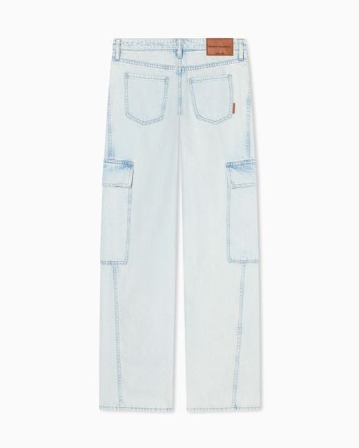 ARMANI EXCHANGE Blue Relaxed Fit Jeans