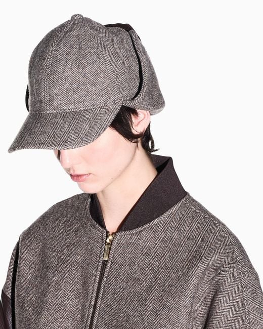 ARMANI EXCHANGE Gray Baseball Hat