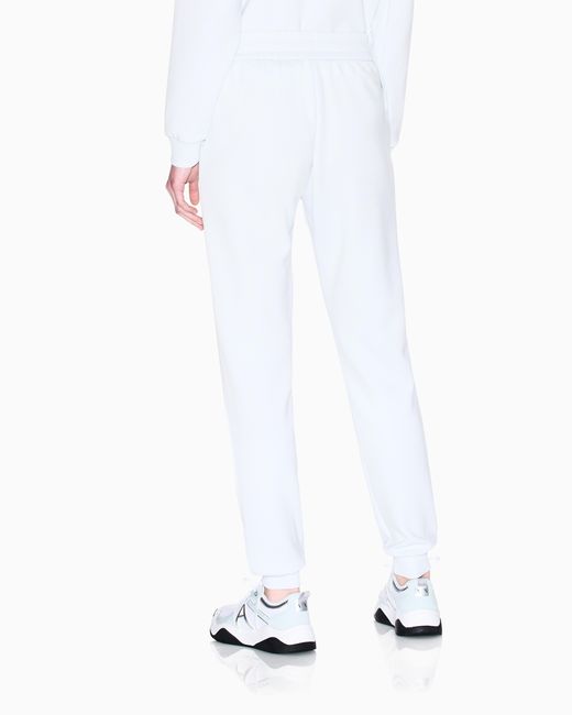Pantalon De Jogging En Tissu Scuba ARMANI EXCHANGE en coloris White