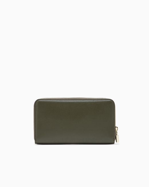 ARMANI EXCHANGE Green Mini Shoulder Bag With Metal Effect