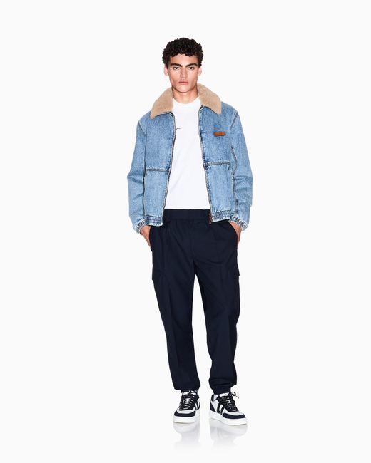 ARMANI EXCHANGE Cargohose Mit Kordelzug in Blue für Herren