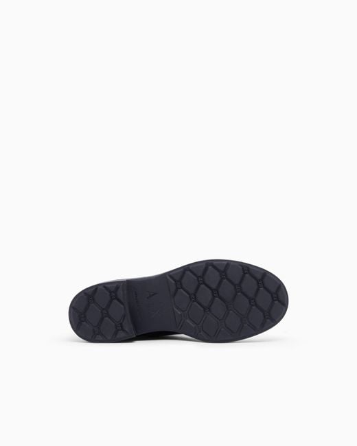 ARMANI EXCHANGE Blue Chelsea Boots