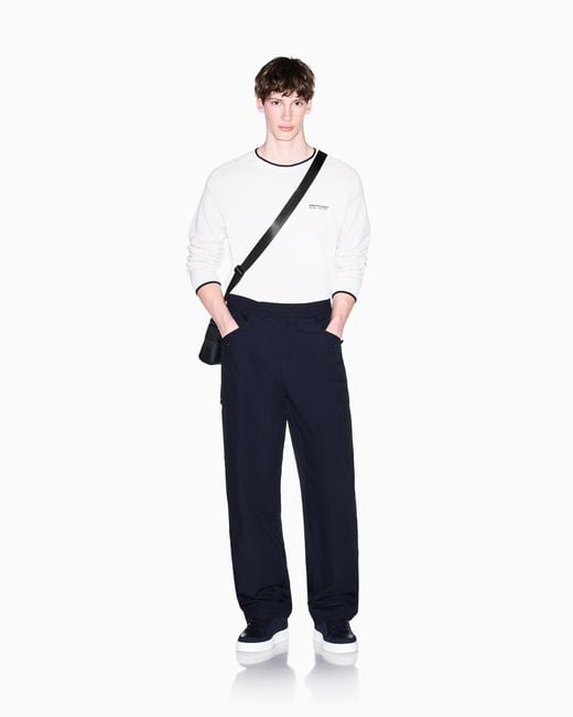 ARMANI EXCHANGE Natural Regular Fit Pullover for men