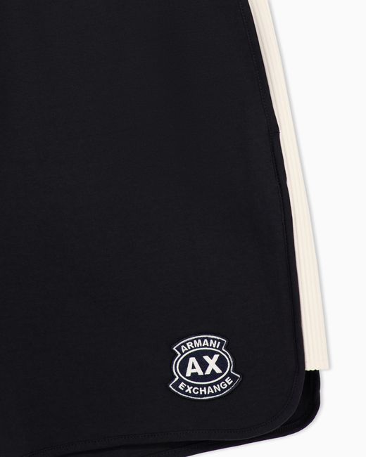 ARMANI EXCHANGE Blue Bermuda Shorts for men