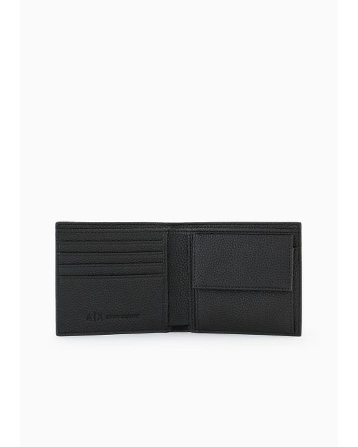 Armani Exchange Portemonnaies in Black für Herren