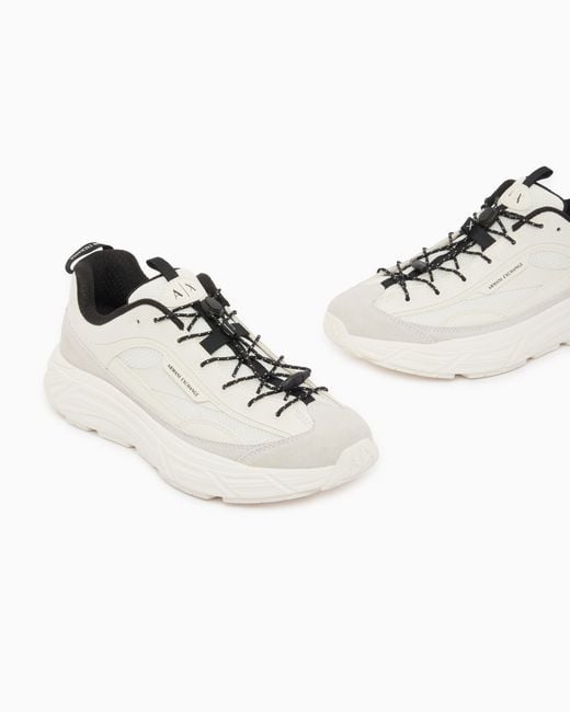 ARMANI EXCHANGE White Sneakers for men