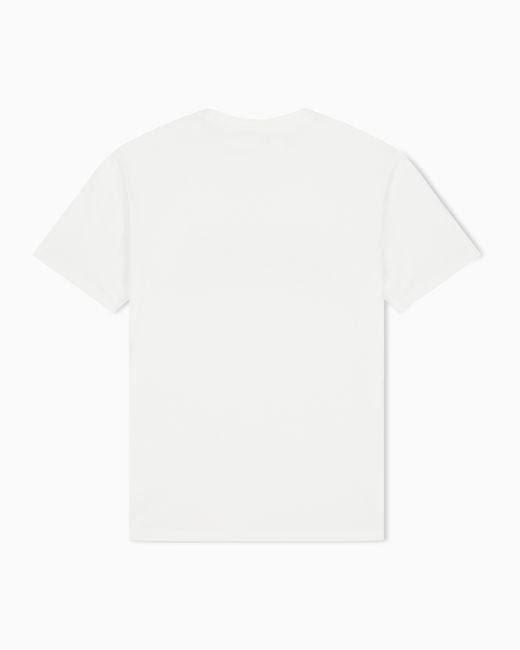 ARMANI EXCHANGE White Regular T-Shirt for men