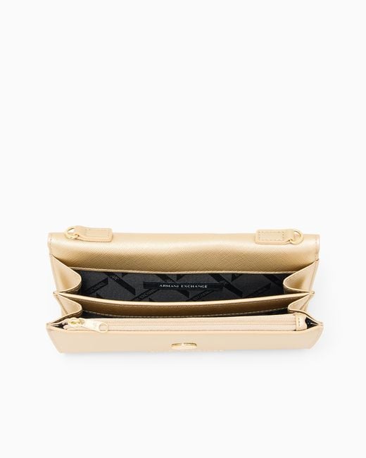 ARMANI EXCHANGE Natural Wallet On Chain