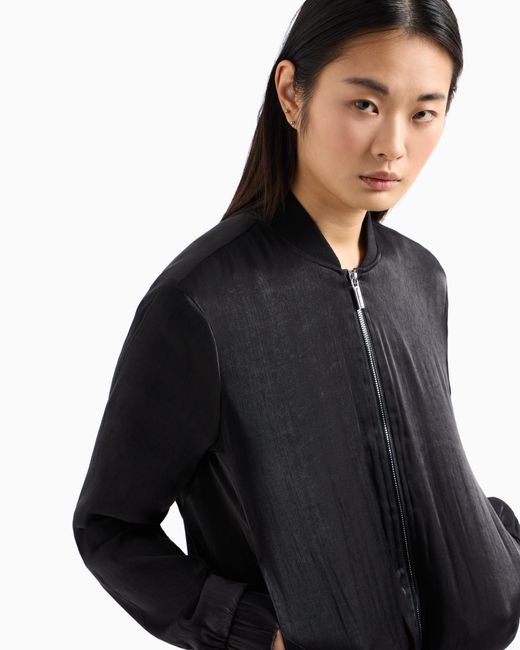 ARMANI EXCHANGE Blue Bomber Jacket