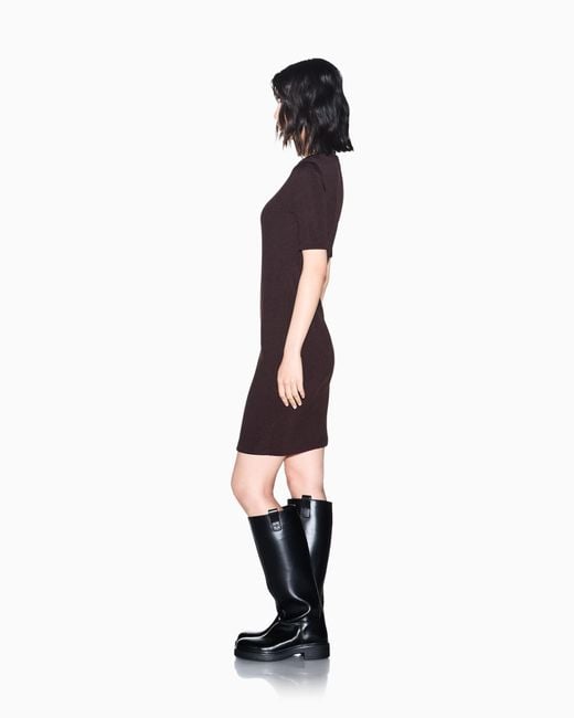 ARMANI EXCHANGE Black Slim Fit Dress
