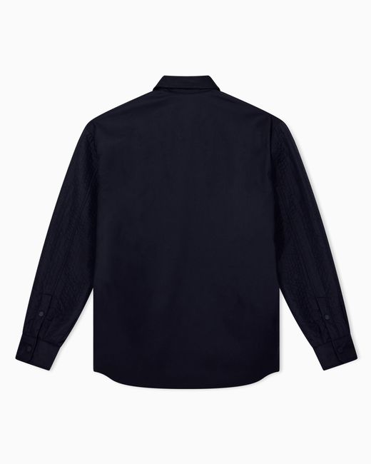 ARMANI EXCHANGE Blue Blouson Jacket for men