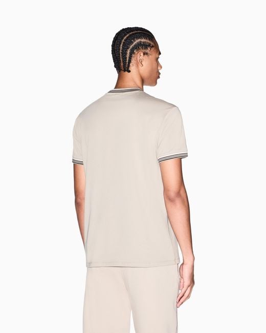 ARMANI EXCHANGE Natural Regular Fit T-Shirt for men