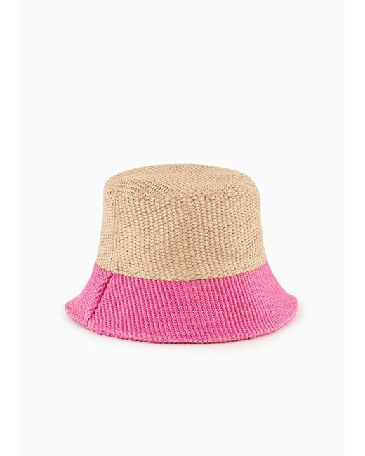 Cappelli Pescatore di Armani Exchange in Pink