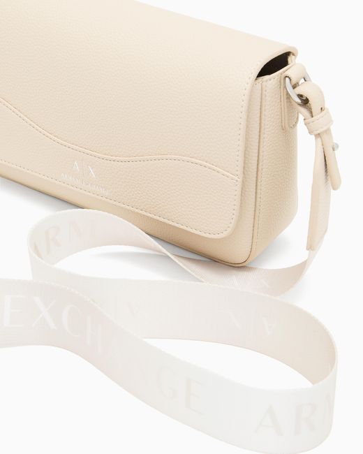 ARMANI EXCHANGE Natural Schultertasche Mit Allover-Logo