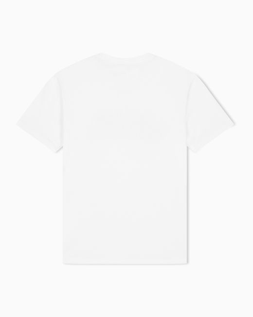 ARMANI EXCHANGE White Regular T-Shirt for men
