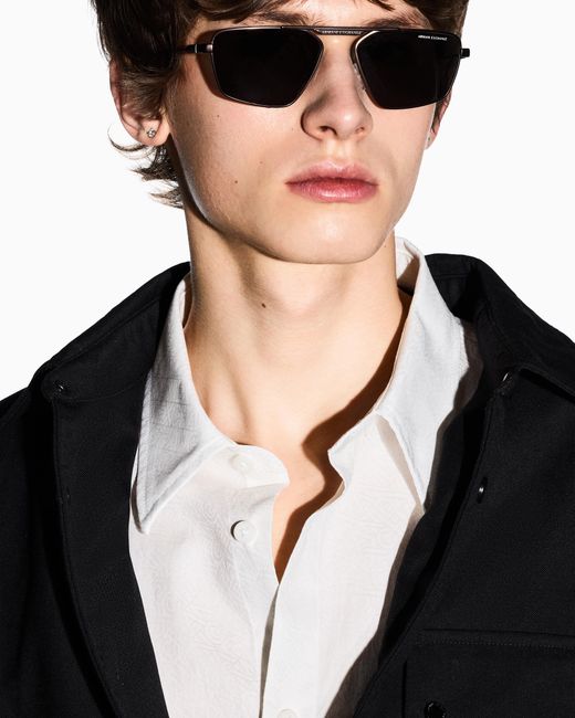 ARMANI EXCHANGE White Casual Shirt for men