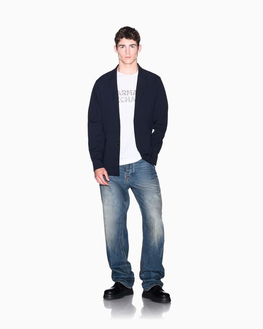 ARMANI EXCHANGE White Regular T-Shirt for men