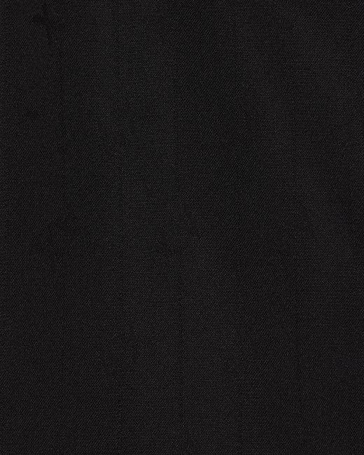 ARMANI EXCHANGE Black Jacquard Logo Mini Skirt