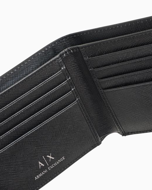 ARMANI EXCHANGE White Bifold Wallet for men