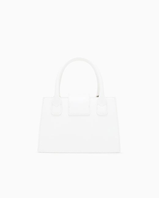 ARMANI EXCHANGE White Tote Bag
