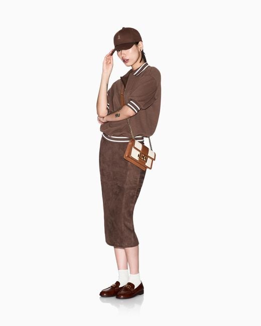 ARMANI EXCHANGE Natural Mini Crossbody Bag
