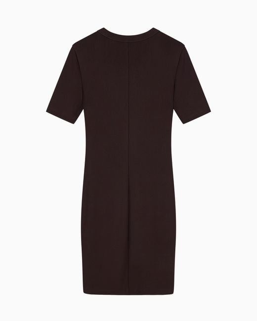 ARMANI EXCHANGE Black Slim Fit Dress