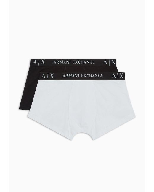 Armani Exchange Black Boxers for men