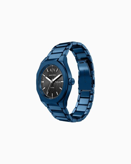 ARMANI EXCHANGE Blue X Sync Quartz Watch for men