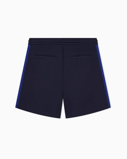 ARMANI EXCHANGE Blue Regular Fit Shorts for men